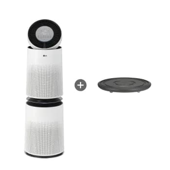 [AS305DWWLM] LG 퓨리케어 AI 360˚ 공기청정기 플러스 + 무빙휠 세트(AS305DWWLM)