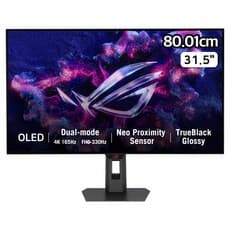 에이수스 4K UHD ROG STRIX QD OLED 165Hz 0.03ms 1300cd DCI P3 99 듀얼모드 게이밍 모니터, 80.01cm, XG32UCWG