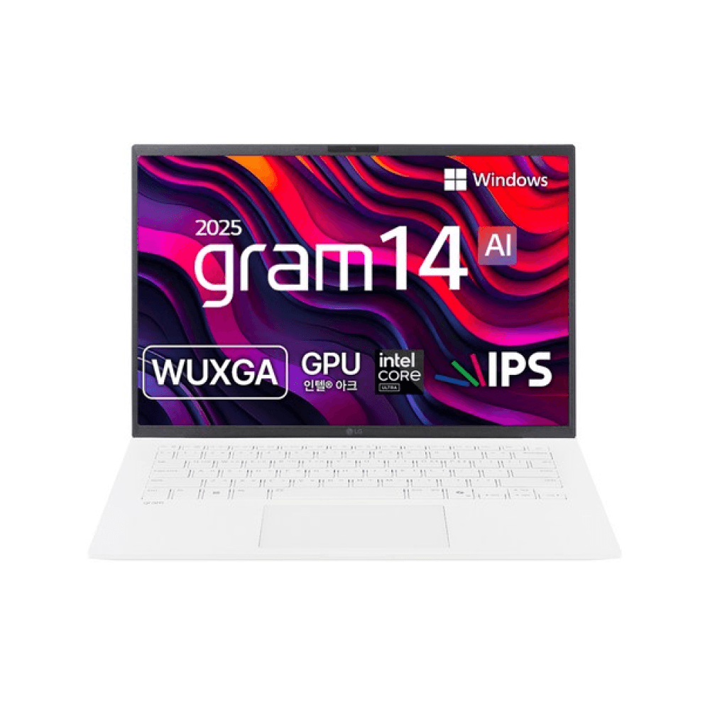 LG전자 2025 그램 14 코어Ultra5 애로우레이크, 에센스 화이트, 14Z90T-GA5CK, 256GB, 16GB, WIN11 Home