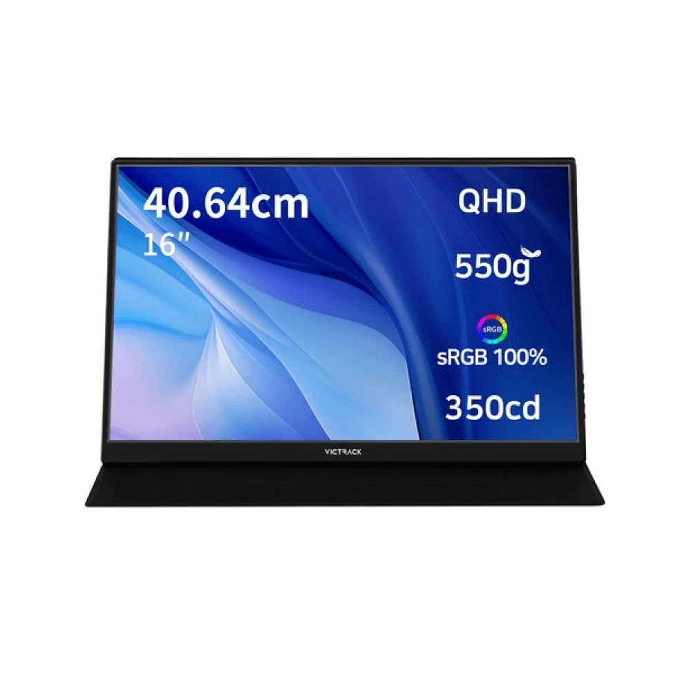 빅트랙 QHD IPS 휴대용 모니터, 40.64cm, 160PM01