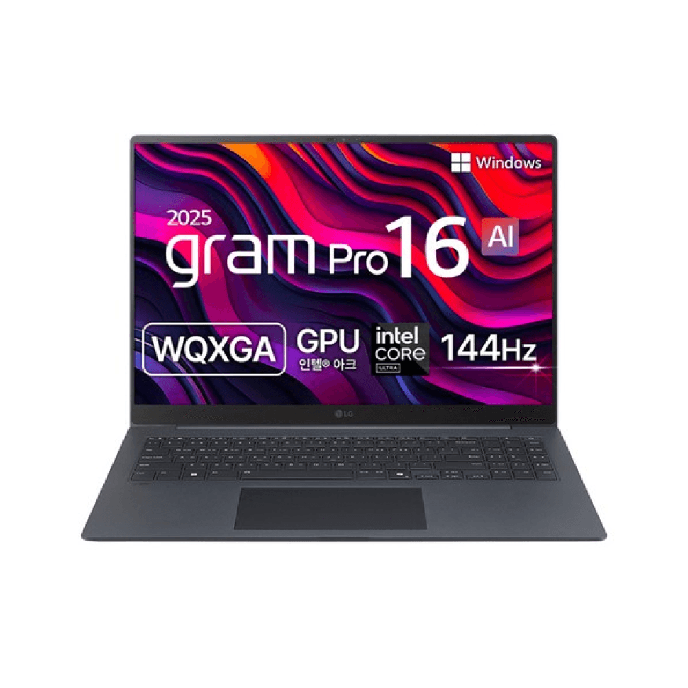 [16T90TP-GD7BK] LG 그램 Pro 360 AI 40.6cm 인텔® 코어™ Ultra 7(16T90TP-GD7BK)