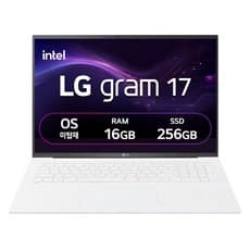 LG전자 2026 그램 17 코어 Ultra5, 스노우 화이트, 256GB, 16GB, Free DOS, 17ZD90S-GX5VK