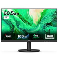 필립스 FHD 프리싱크 100 보더리스 무결점 모니터, 60cm, 241V8B