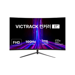 빅트랙 FHD 100Hz 커브드 모니터, 68.58cm, 27CM10001