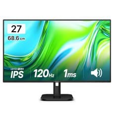 필립스 FHD 120 4면 보더리스 스피커 무결점 모니터, 68.6cm, 27E1N2100A
