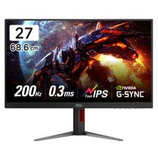 AOC 알파스캔 FHD 게이밍 200 FAST IPS AI HDR 무결점 모니터, 68.6cm, 27G4H