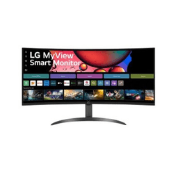 LG전자 WQHD MyView 스마트 커브드 모니터 34SR60QC, 86.4cm