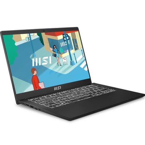 MSI 2023 모던 14 코어i7 인텔 13세대, Classic Black, 512GB, 8GB, Free DOS, MSI 모던14 C13M-i7 (424)