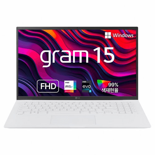 LG전자 2023 그램 15 코어i7 인텔 13세대, 스노우 화이트, 15ZG90R-GA75KN, 512GB, 8GB, WIN11 Pro(15ZG90R-GA75KN)