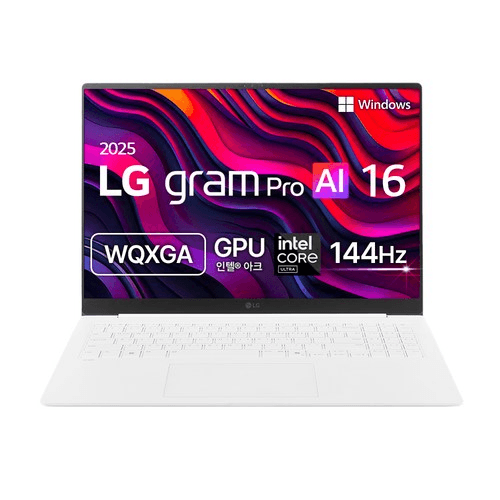 LG전자 2025 그램 Pro AI 16 WQXGA 코어Ultra5 애로우레이크, 에센스화이트, 256GB, 16GB, WIN11 Home, 16Z90TP-GA5CK(16Z90TP-GA5CK)