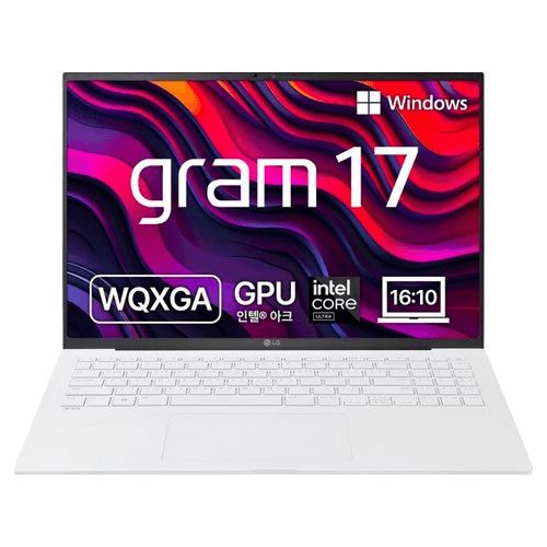 LG전자 2025 그램 17 코어Ultra5, 에센스 화이트, 256GB, 16GB, WIN11 Home, 17Z90S-GA5VK(17Z90S-GA5VK)
