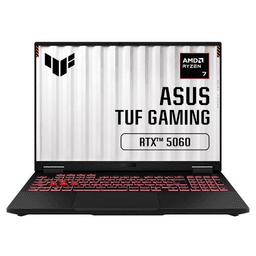 에이수스 2025 TUF 게이밍 A16 라이젠7 지포스 RTX 5060, Jaeger Gray, 512GB, 16GB, WIN11 Home, FA608UM-RV042