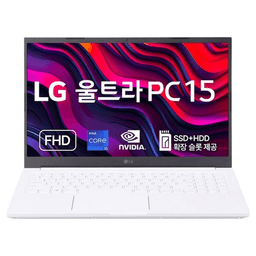 LG전자 2023 울트라 PC 15 코어i5 인텔 13세대 지포스 MX550, 화이트, 256GB, 16GB, WIN11 Home, 15U50R-SA5CK
