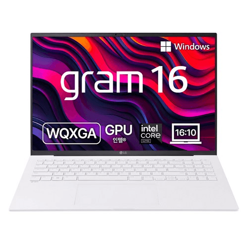 LG전자 2024 그램 16 코어Ultra5, 스노우화이트, 256GB, 8GB, WIN11 Home, 16Z90SU-GRF6K(16Z90SU-GRF6K)