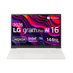 LG전자 2026 그램 Pro AI 16 코어Ultra7 방문설치, 에어로미늄 화이트, 1TB, 32GB, WIN11 Home, 16Z90U-KU7HK
