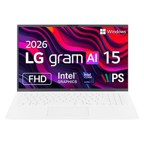 LG전자 2026 그램 AI 15 코어Ultra5 방문설치, 에센스 화이트, 15Z90U-GS5CK, 256GB, 16GB, WIN11 Home(15Z90U-GS5CK)