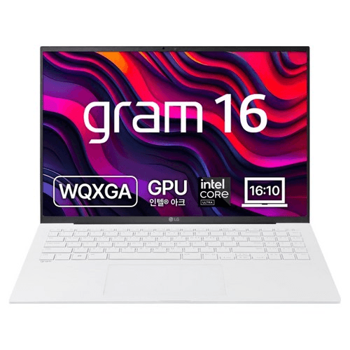 LG전자 2025 그램 AI 16 코어Ultra5 인텔 14세대, 스노우 화이트, 16ZD90T-GX56K, 256GB, 16GB, Free DOS(16ZD90T-GX56K)