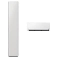 삼성전자 62.6㎡ + 18.7㎡ Bespoke AI 무풍콤보 갤러리 프로 2 in 1 멀티형 홈멀티형 에어컨 + 리모컨 세트 , AF90H19D27SRZ, 매립배관형(AF90H19D27SRZ)