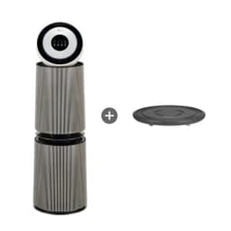 [AS355NSNAM] LG 퓨리케어 AI 오브제컬렉션 360˚ 공기청정기 (M 필터) + 무빙휠 세트