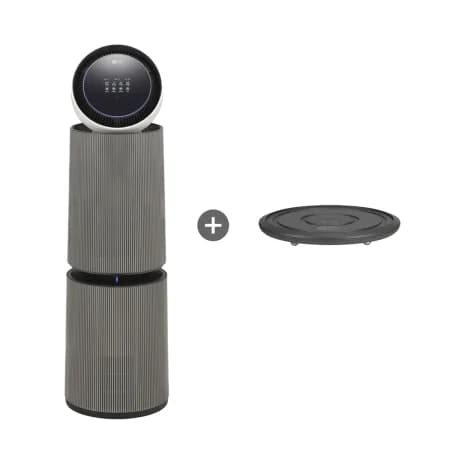 [AS356NSMAM] LG 퓨리케어 AI 오브제컬렉션 360˚ 공기청정기 M7 + 무빙휠 세트(AS356NSMAM)