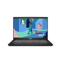 MSI 2024 모던 14 라이젠5 라이젠 7000 시리즈, Zet Black, 512GB, 8GB, Free DOS, Modern 14 C7M-272XKR