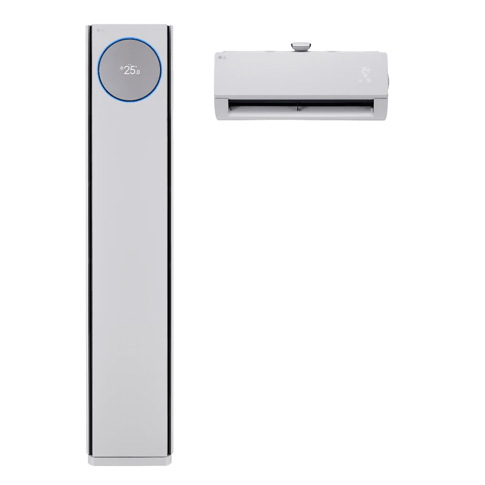 LG 휘센 오브제컬렉션 타워에어컨 2in1 (프리미엄)58.5㎡2등급_단종(FQ18PDNYA2)