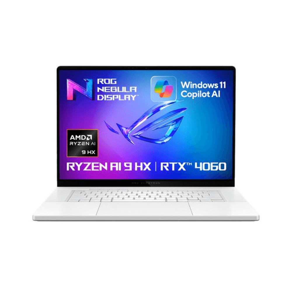 에이수스 2024 ROG 제피러스 G16 라이젠9 라이젠 AI 300시리즈 지포스 RTX 4060 GA605WV-QR071W, 플래티넘 화이트, 1TB, 32GB, WIN11 Home