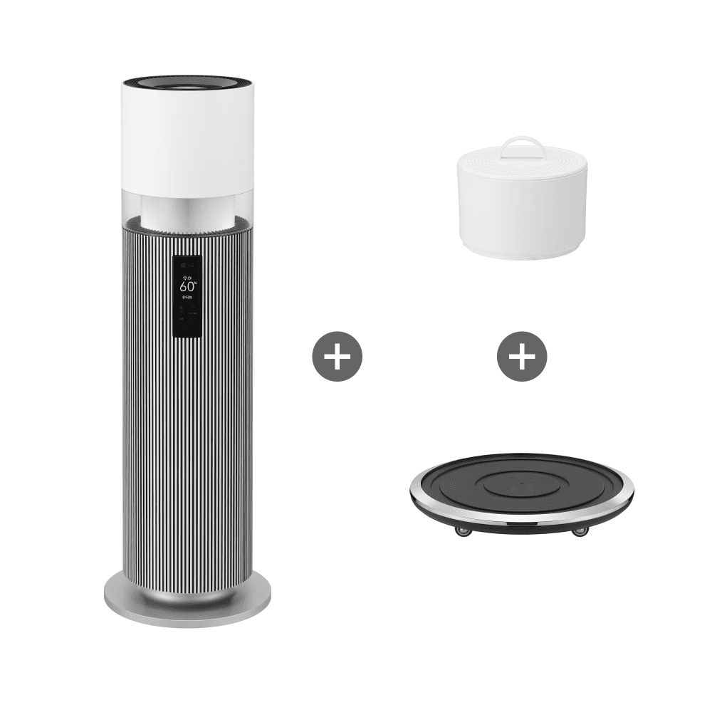 LG 퓨리케어 오브제컬렉션 하이드로타워 + 무빙휠(HY703RWAAHM)