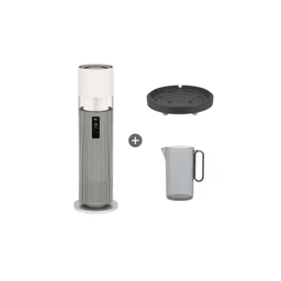 [HY705RSUABM] LG 퓨리케어 오브제 하이드로타워+무빙휠+급수비커 세트