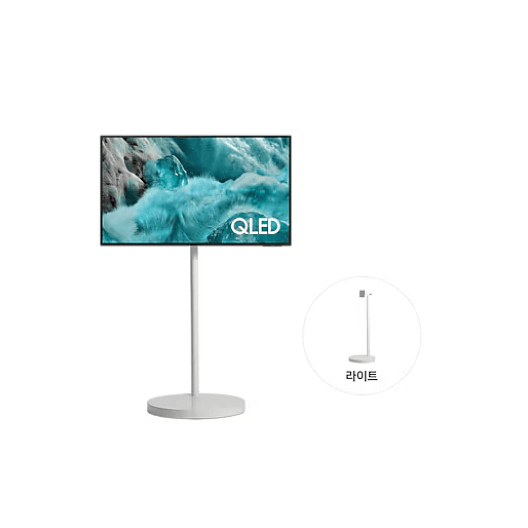 [KQ43QF7A-N1W] 삼성 무빙스타일 QLED 라이트 43인치(KQ43QF7A-N1W)