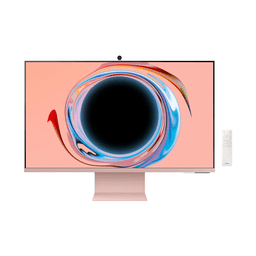 삼성 스마트모니터 M8 M80C 32인치 모니터 (핑크)