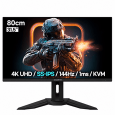 기가바이트 4K UHD 게이밍 144 피씨디렉트 모니터, 80cm, M32U