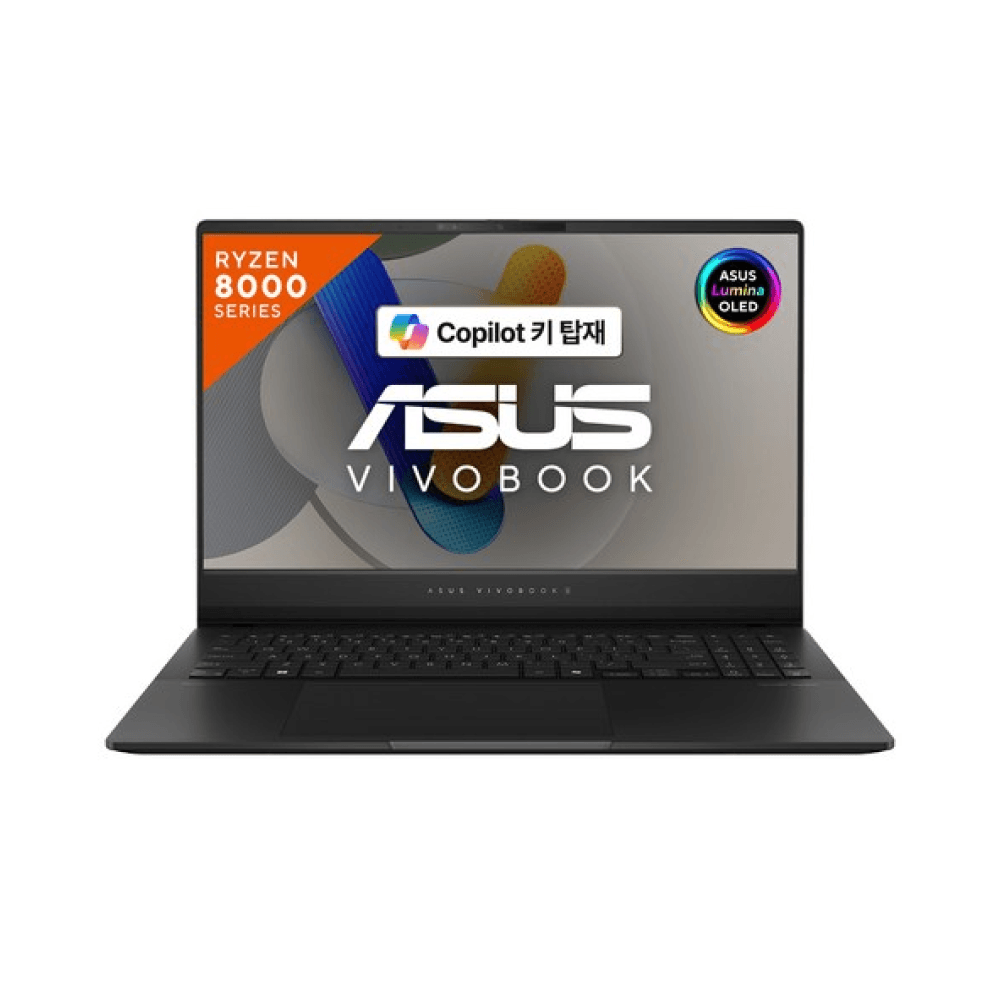 에이수스 2024 비보북 S 15 라이젠7 라이젠 8000 시리즈, 뉴트럴 블랙, 512GB, 16GB, WIN11 Home, M5506UA-MA012