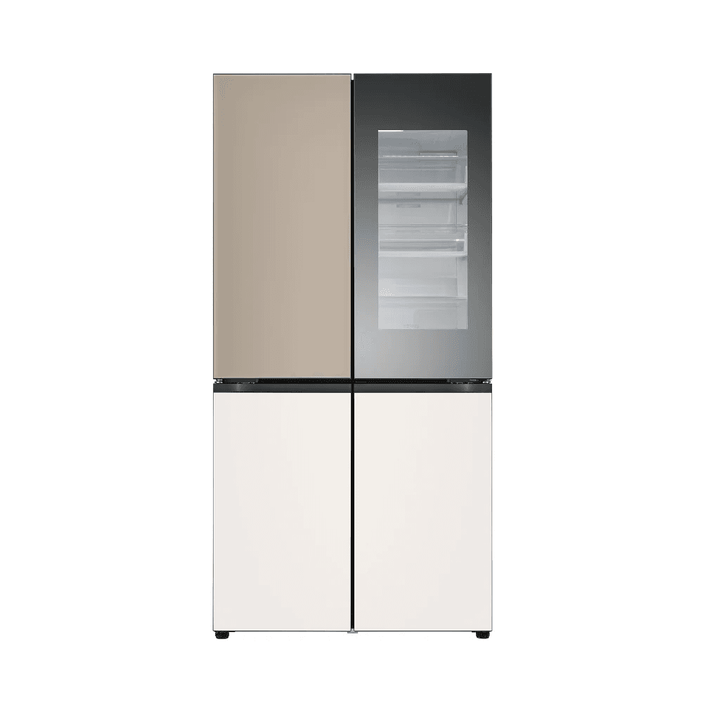 LG 오브제 노크온 매직스페이스 냉장고 875L 2등급(M874GCB452)