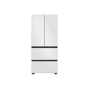 [색상선택형] 삼성전자 비스포크 420L 스탠드형 4도어 냉장고 AI 김치플러스 키친핏 방문설치, 코타화이트, RQ42DB94R3AP