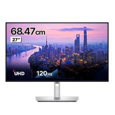 델 4K UHD IPS 피벗 120Hz 울트라샤프 모니터 Black, 68.47cm, U2725QE
