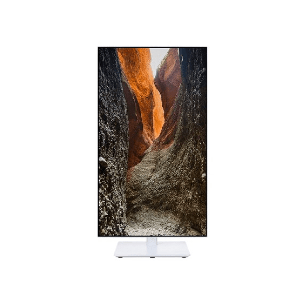 주연테크 QHD USB-C 컴퓨터 모니터 피벗 화이트 65W, 68cm, V27QI-75M(무결점)