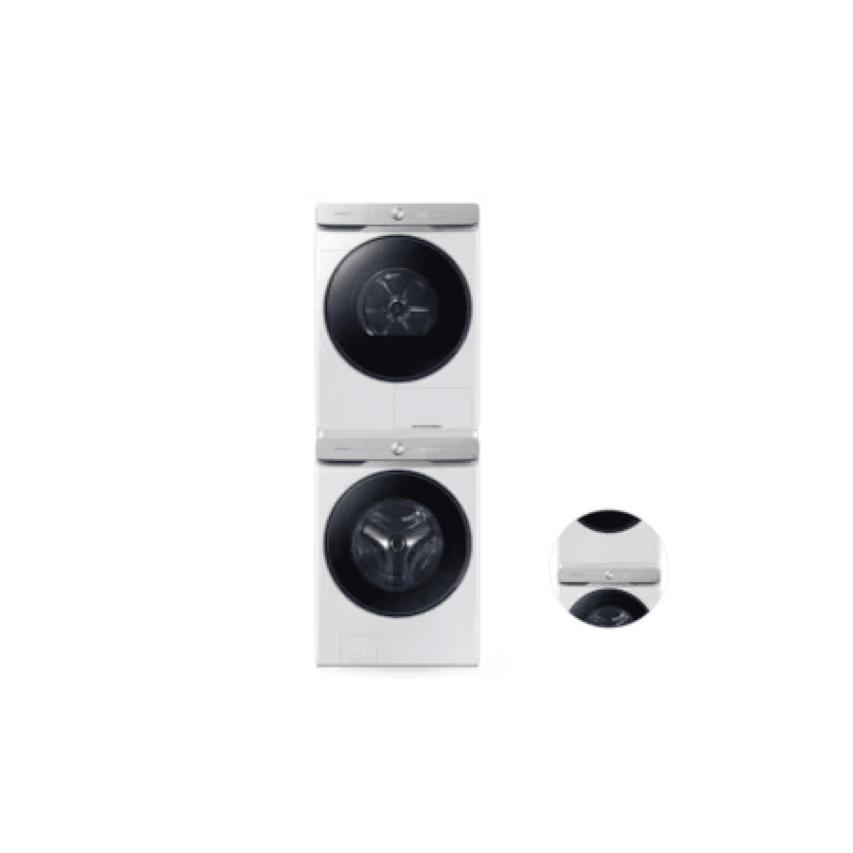 삼성 세탁기+건조기 세트 21kg/21kg WF21DG6650BW2T (WF21DG6650BW+DV21DG8600BW)