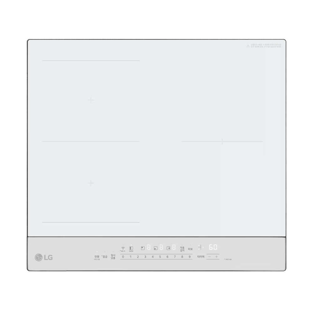 LG 디오스 오브제컬렉션 인덕션 빌트인 (와이드존)(BEF3WWQT)