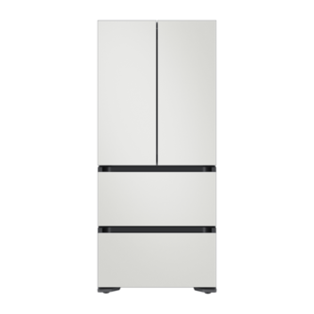 BESPOKE 김치플러스 4도어 키친핏 420 L (글래스 쿨링커버)(RQ42C94C2AP)