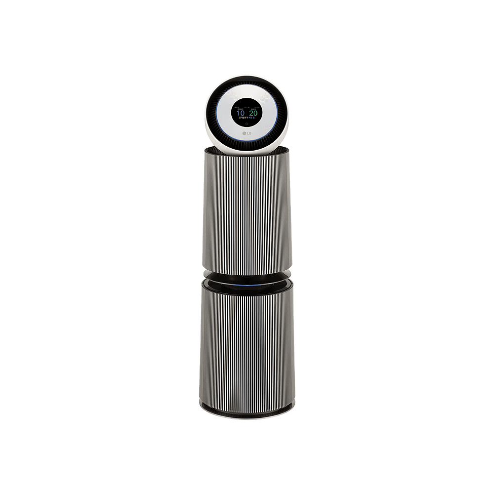LG 퓨리케어 오브제컬렉션 360˚ 공기청정기 알파UP(G펫필터,35평)(AS354NS4AM)