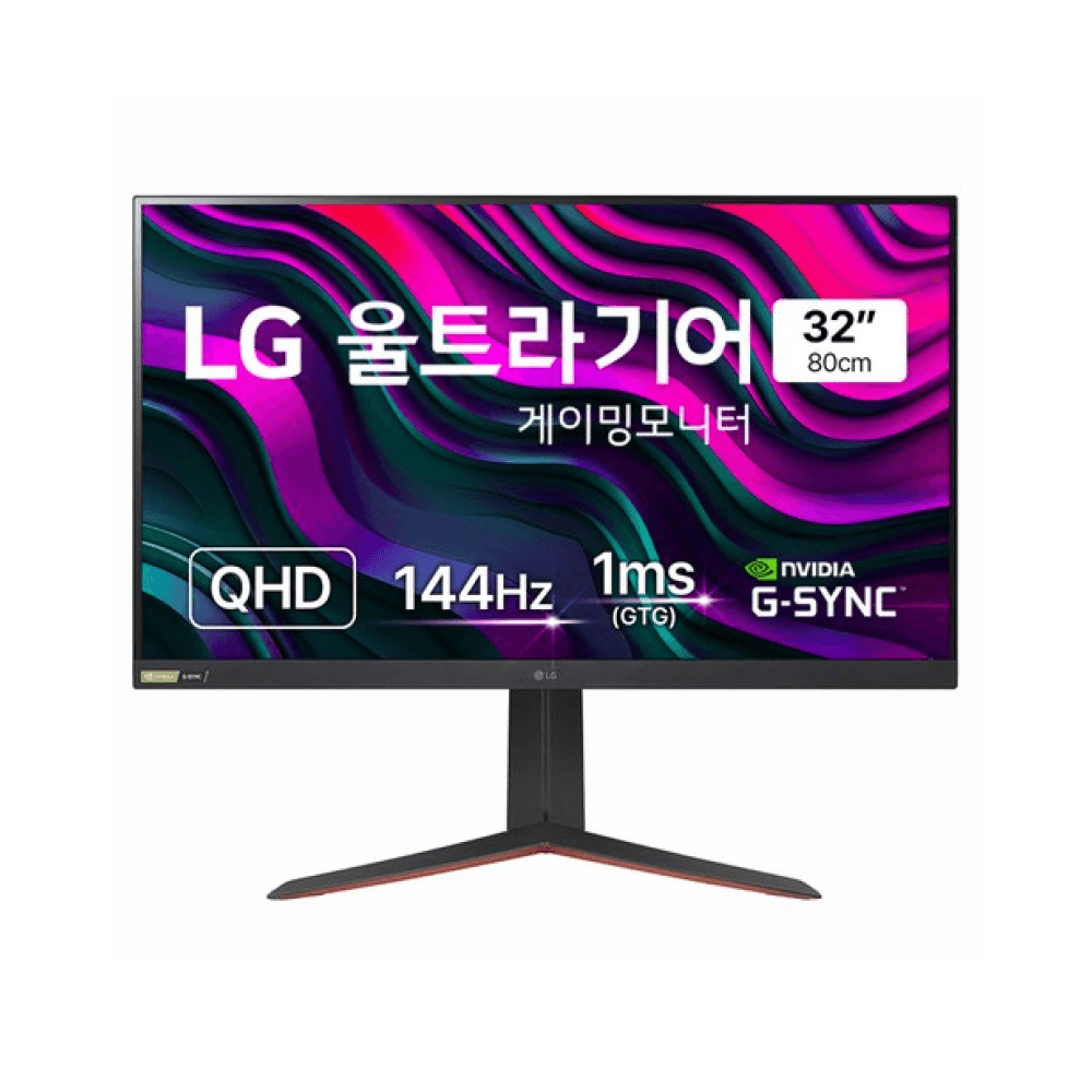 LG전자 QHD 울트라기어 게이밍 모니터, 80cm, 32GP83B(32GP83B)