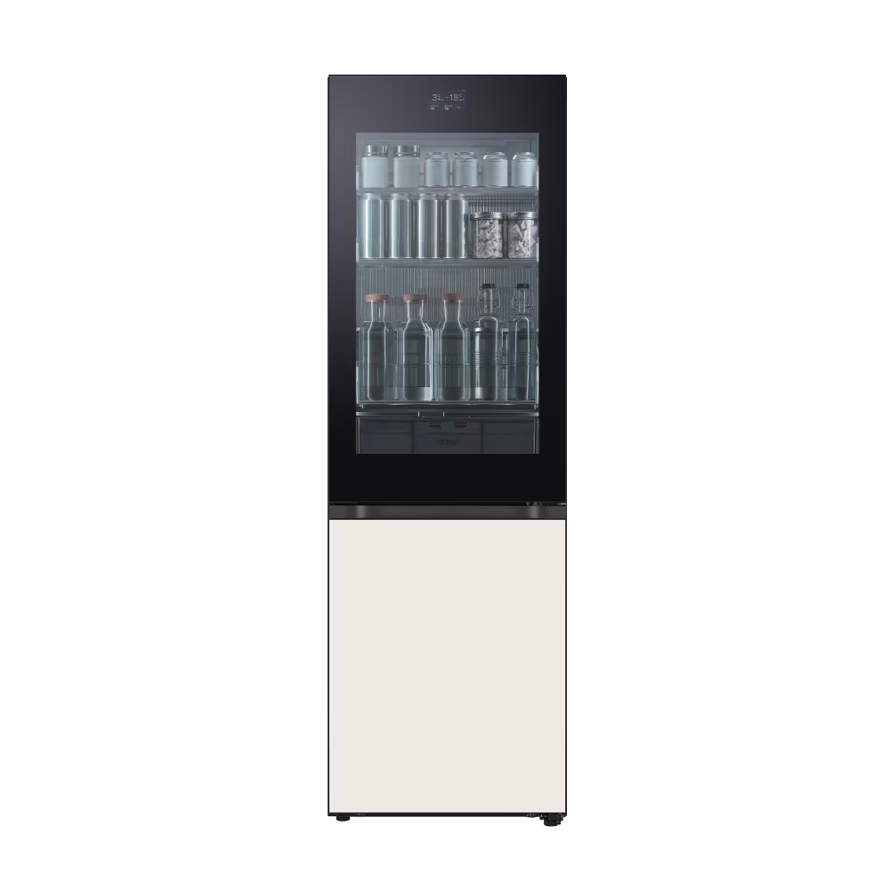 LG 모던엣지 냉장고 오브제컬렉션 노크온 349L 3등급(Q343GIB183)
