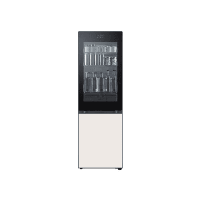 LG 모던엣지 냉장고 오브제컬렉션 노크온 349L 3등급(Q343GIB183)
