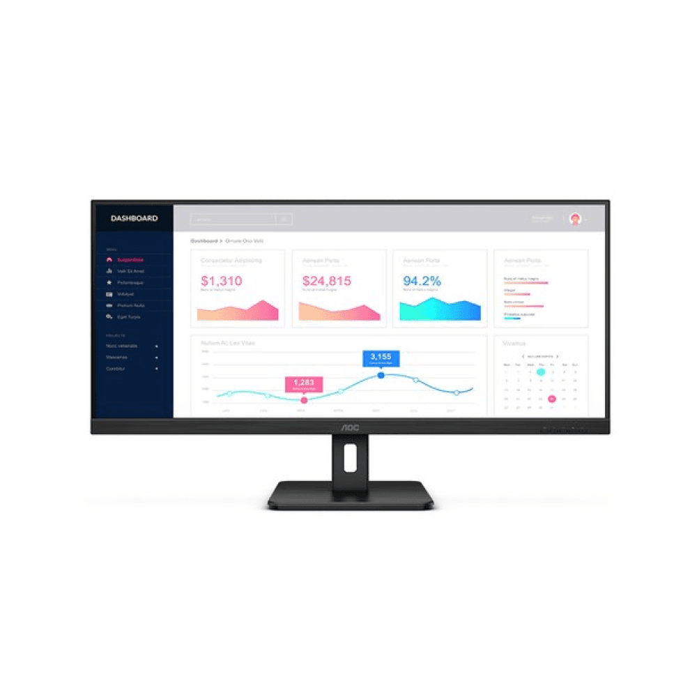 AOC 알파스캔 WQHD 100 울트라와이드 무결점 모니터, U34E2M(U34E2M)