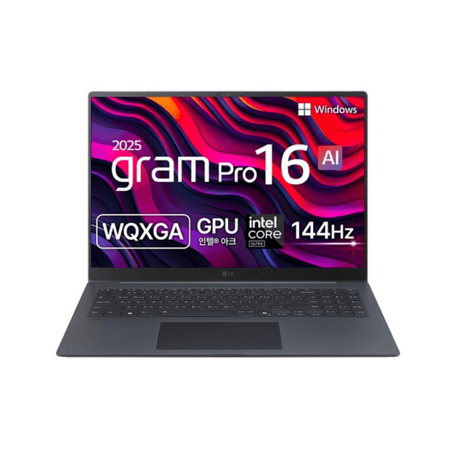 LG전자 2025 그램 프로 16 코어Ultra5 애로우레이크, 타이탄 블루, 16Z90TP-GA5BK, 256GB, 16GB, WIN11 Home(16Z90TP-GA5BK)