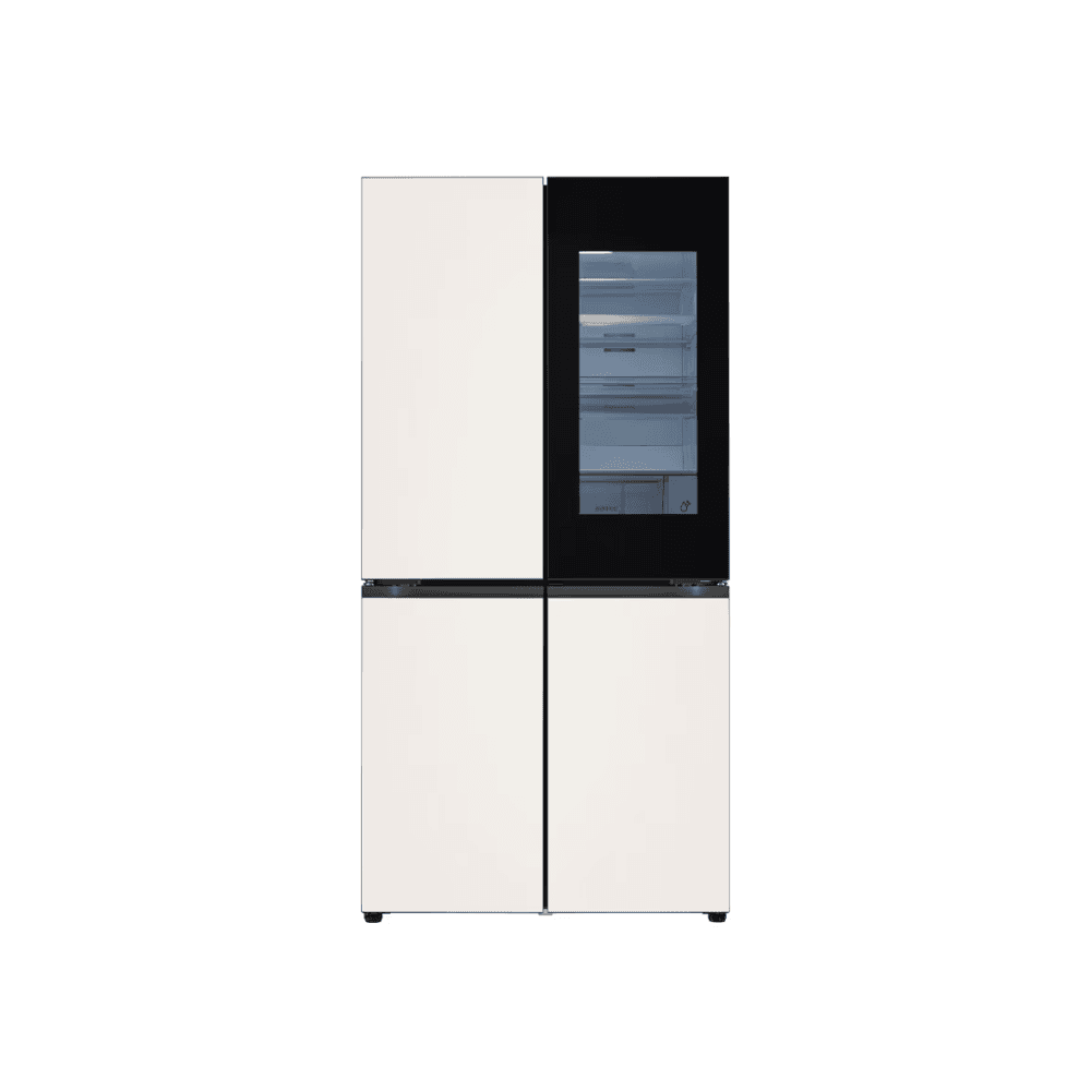 LG 디오스 오브제컬렉션 STEM 베이직 냉장고 (노크온 매직스페이스)(H875GBB442)