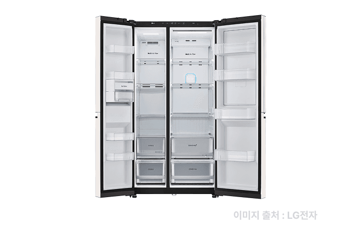 양문형 냉장고