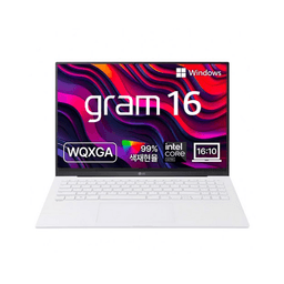 LG전자 2024 그램 16 코어Ultra5, 스노우화이트, 512GB, 16GB, WIN11 Home, 16Z90S-GAFWK