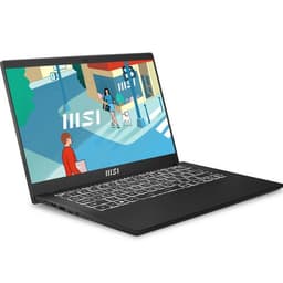 MSI 2023 모던 14 코어i7 인텔 13세대, Classic Black, 512GB, 8GB, Free DOS, MSI 모던14 C13M-i7 (424)